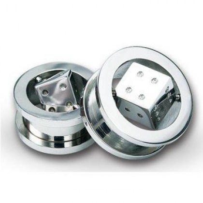 Stainless Steel Piercing Plug  (cod.BFTNT01)
