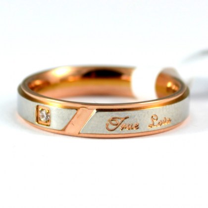Stainless Steel Ring *True Love*