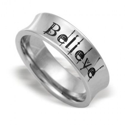 Stanless Steel Ring *Believe*