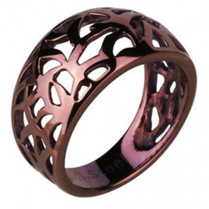 Stainless Steel Ring *Chocolat*