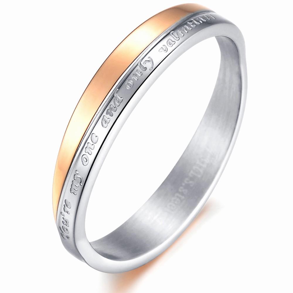 Stainless Steel Ring *My Valentine*