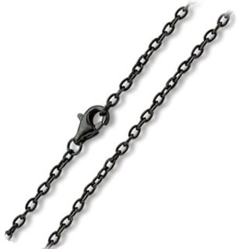 Stainless Steel Necklace black PVD