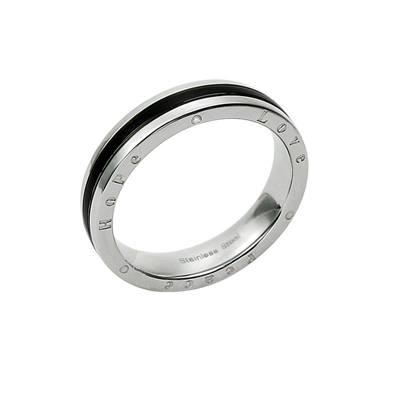 Stainless Steel Ring *Hope Love Peace*