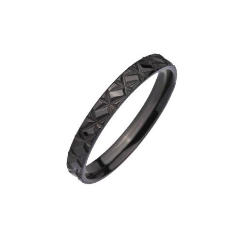 Stainless Steel Ring black PVD *Fix you*