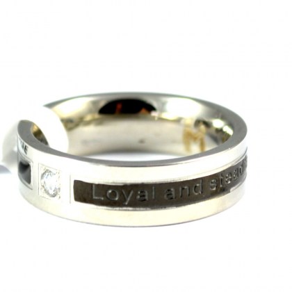 Stainless Steel Ring *Loyal and Steadfast*