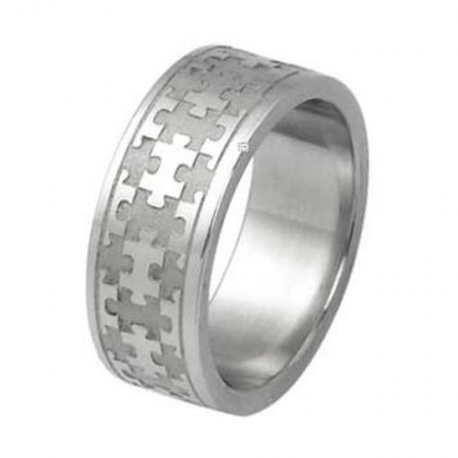 Stainless Steel Ring *Puzzle*