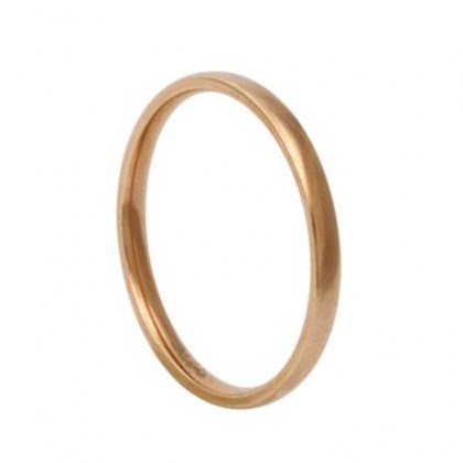 Stainless Steel Ring  (cod.GRSS15 ROSEGOLD)